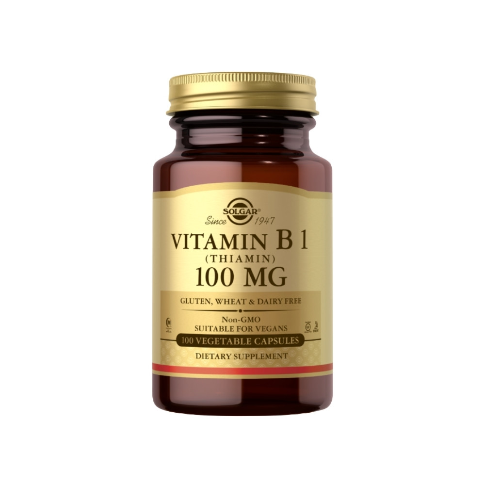 Solgar Vitamin B1 (Thiamin) 100mg 